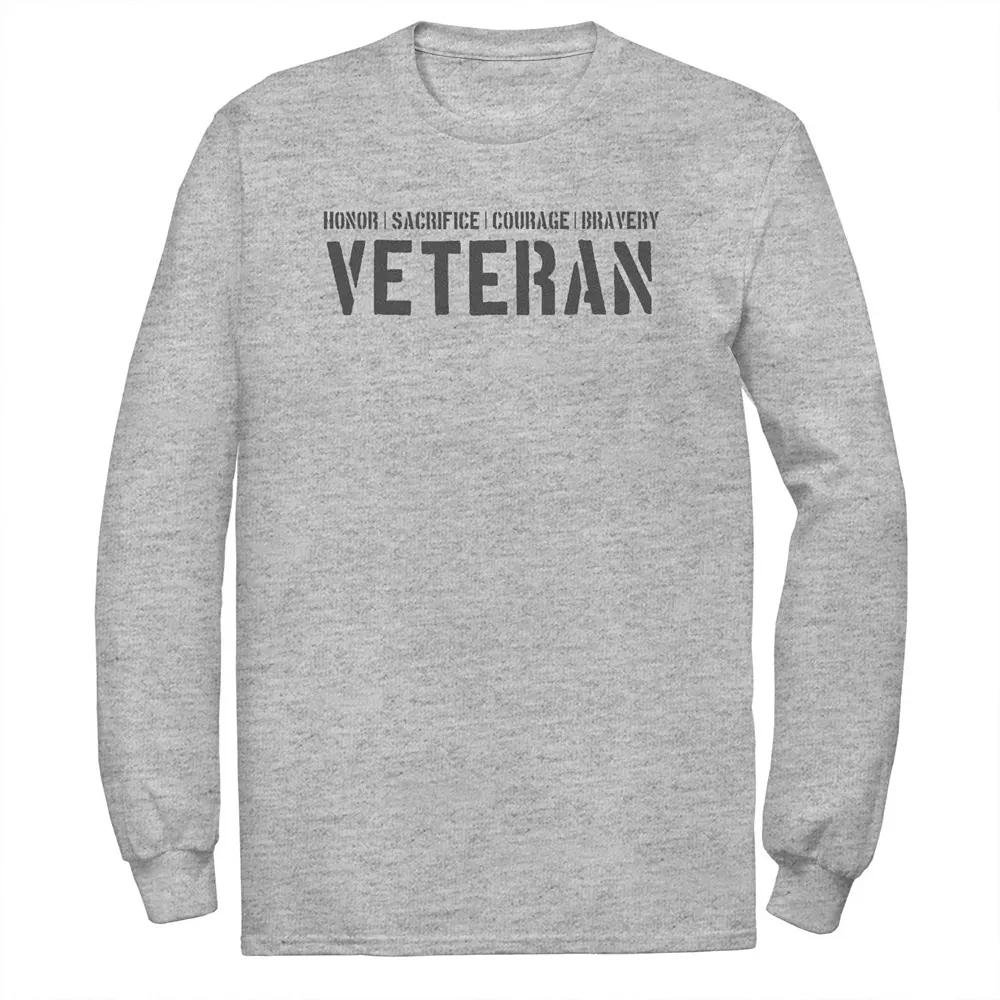 Big & Tall Attributes Of A Veteran Tee, Men's,  Product Image
