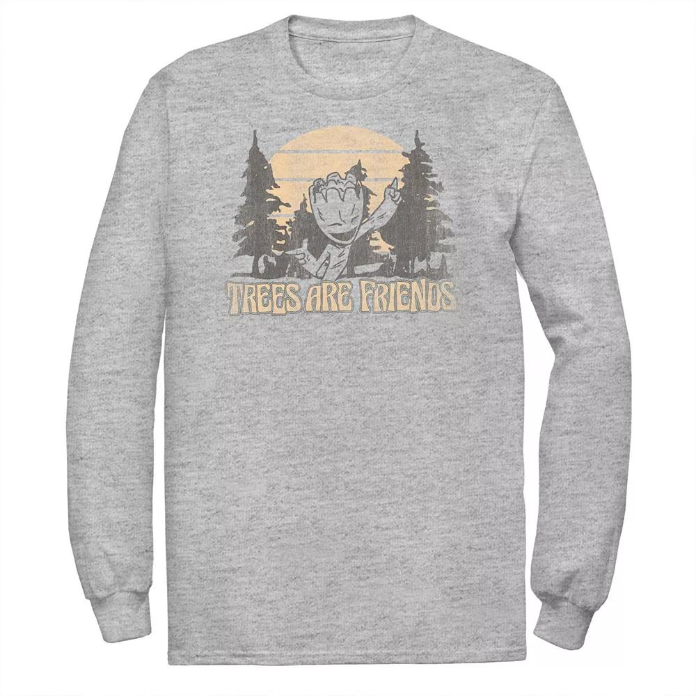 Big & Tall Marvel Guardians Of The Galaxy Groot Trees Are Friends Tee, Men's,  Product Image