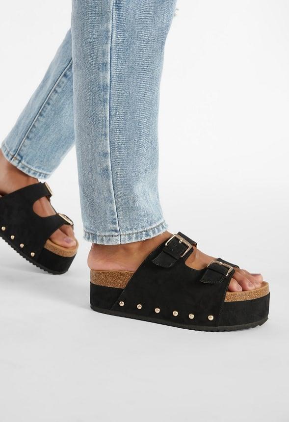 Abbie Platform Slide Sandal Product Image