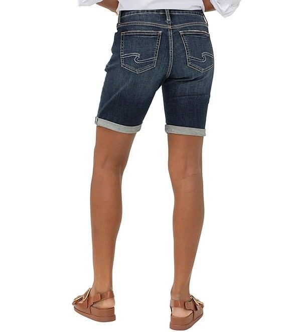 Silver Jeans Co. Comfortable Curvy Fit Elyse Bermuda Shorts Product Image
