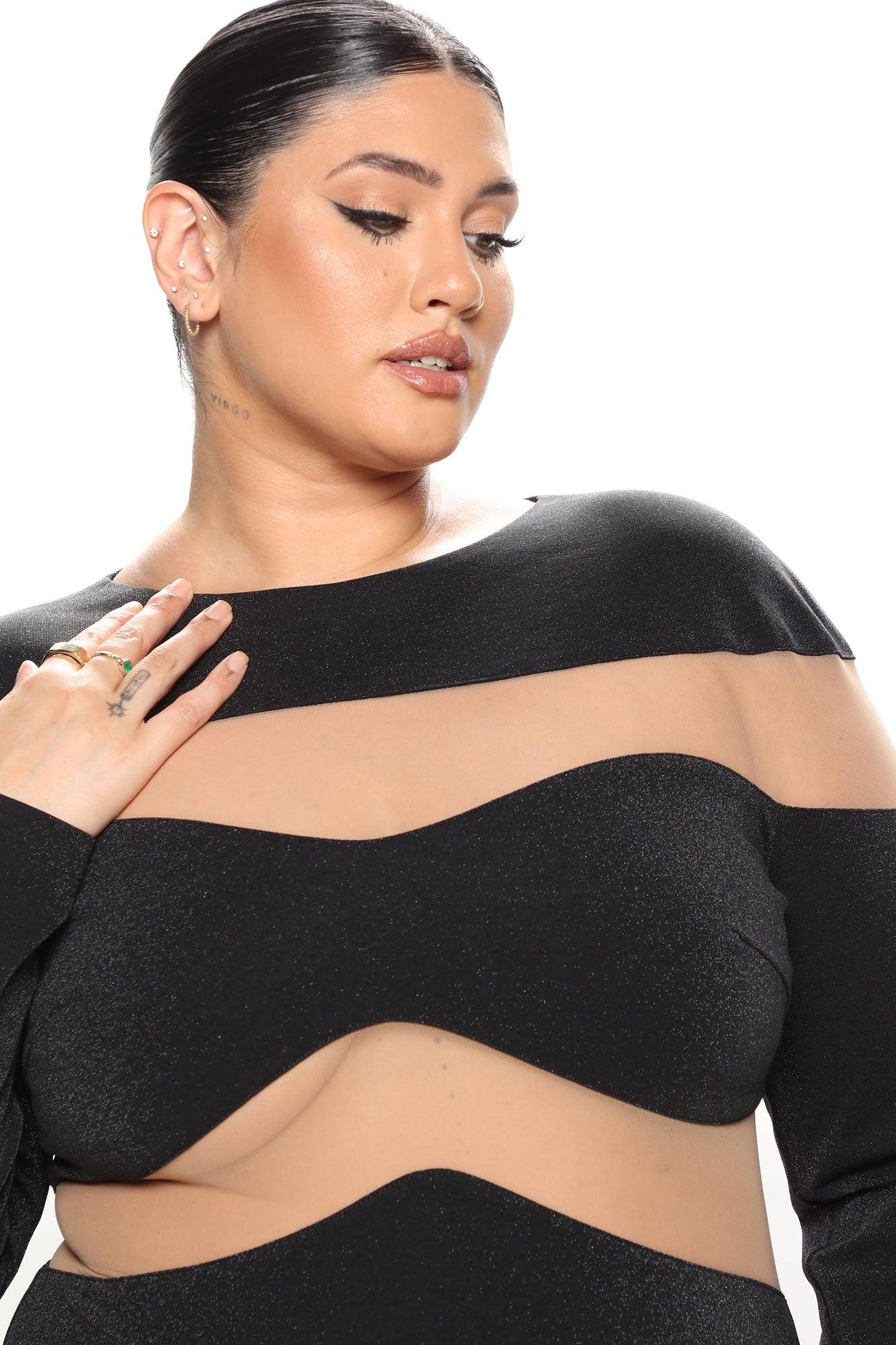 VIP Entry Mini Dress - Black Product Image