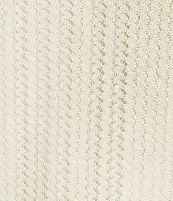 Investments Soft Separates Sleeveless Crew Neck Crochet Top Product Image