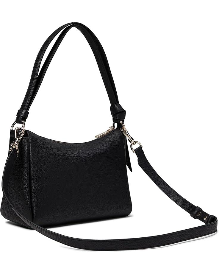 Deco Pebbled Leather Satchel Product Image