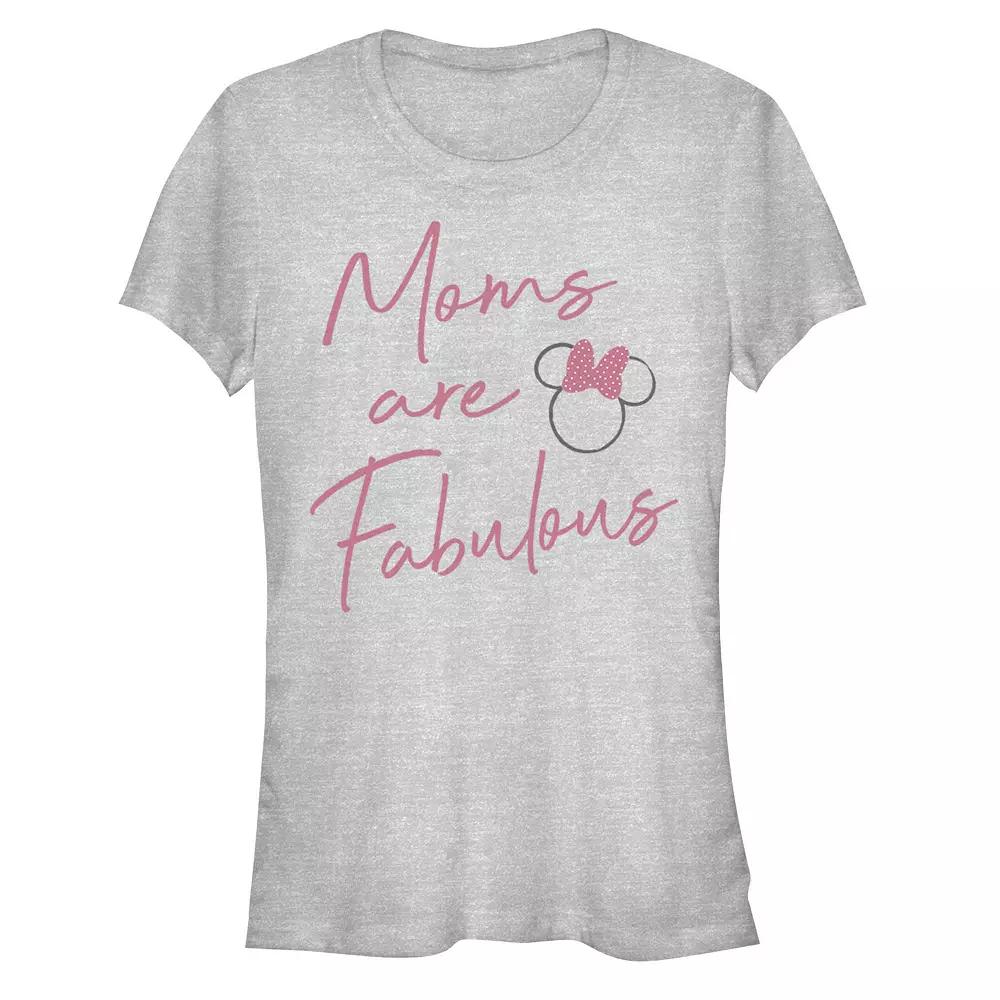 Disney's Minnie Mouse Moms Are Fabulous Juniors' Graphic Tee, Women's,  Product Image