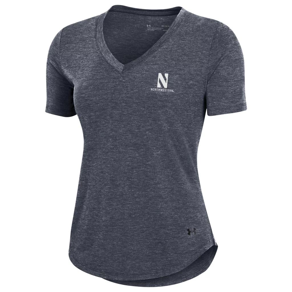 UA Breezy Jersey Collegiate V-Neck Product Image