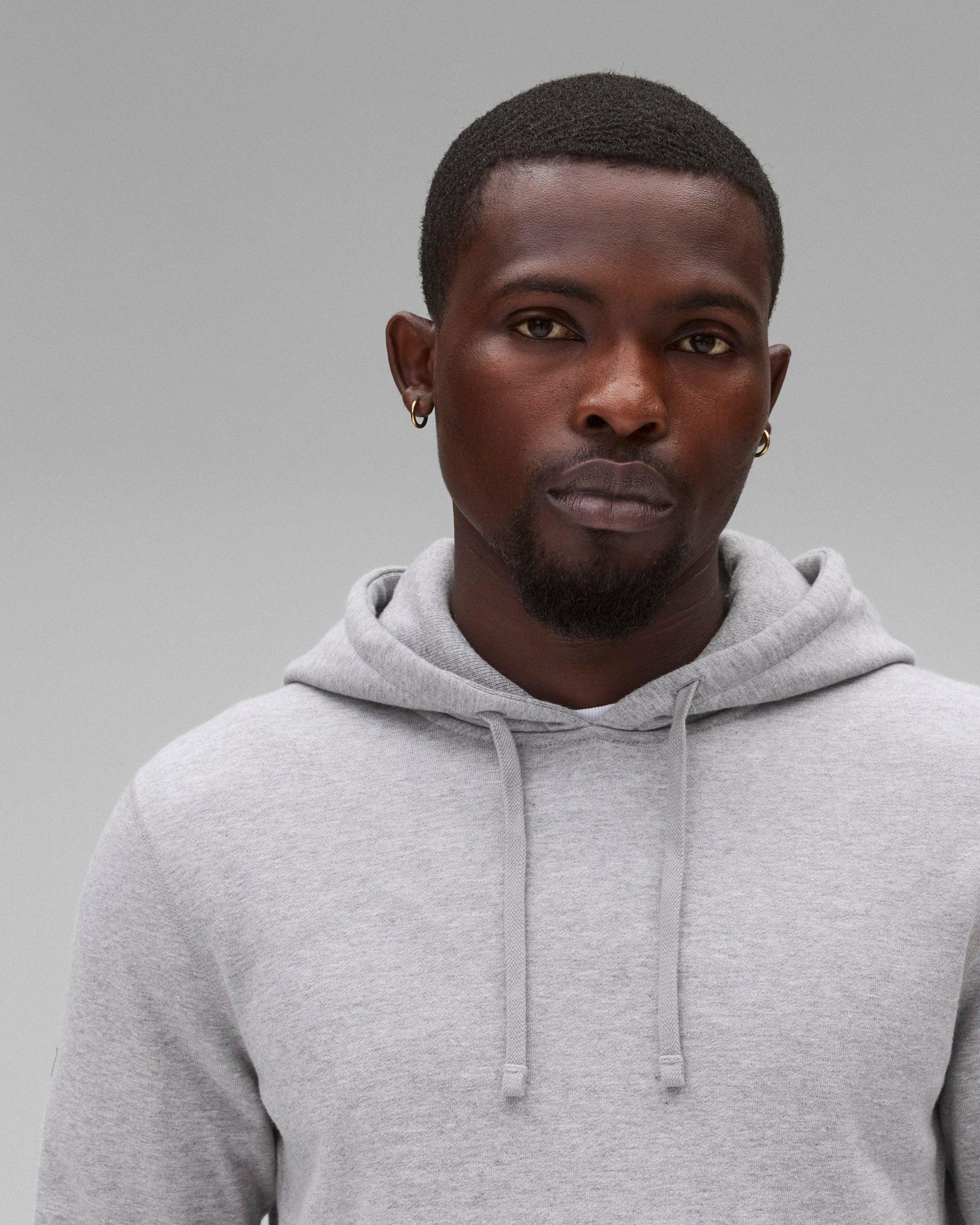 Midweight Terry Slim Hoodie Male Product Image