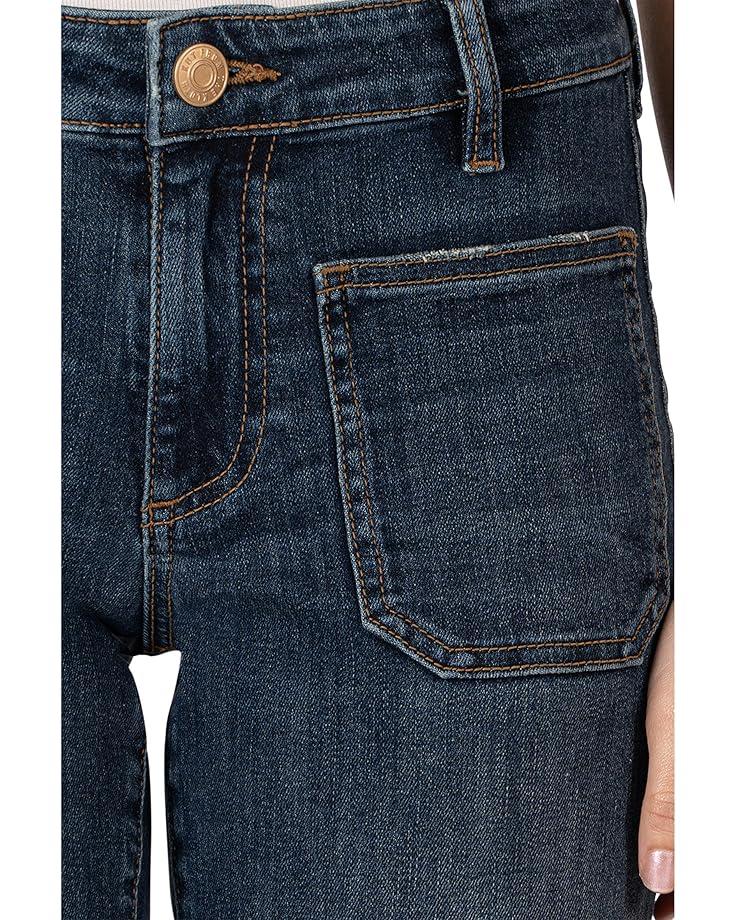 Ana High-Rise Fab Ab Flare-Baby Dn All Over Product Image