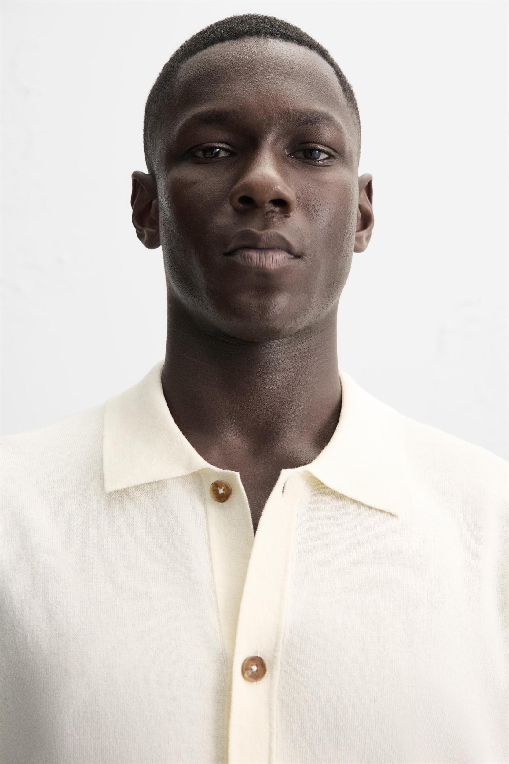 REGULAR FIT KNIT SHIRT Product Image