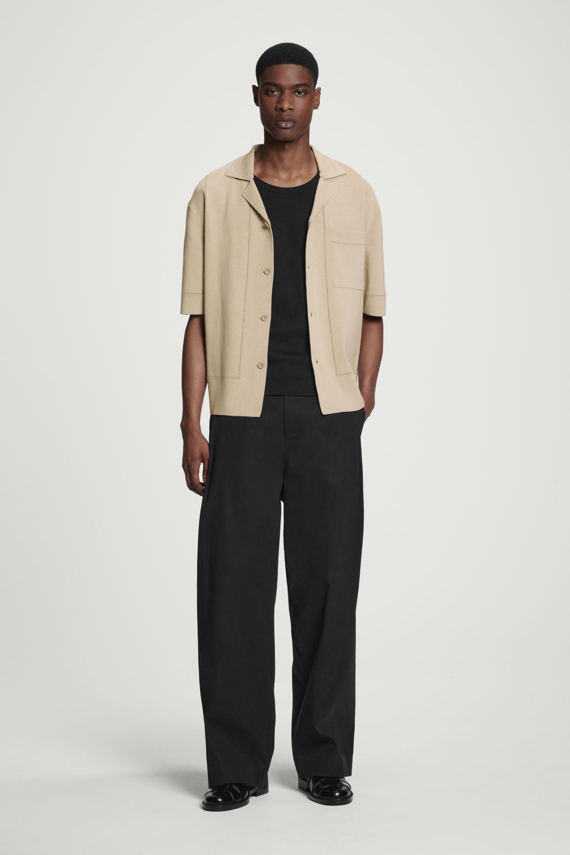 SLIM RIBBED COTTON TANK TOP Product Image