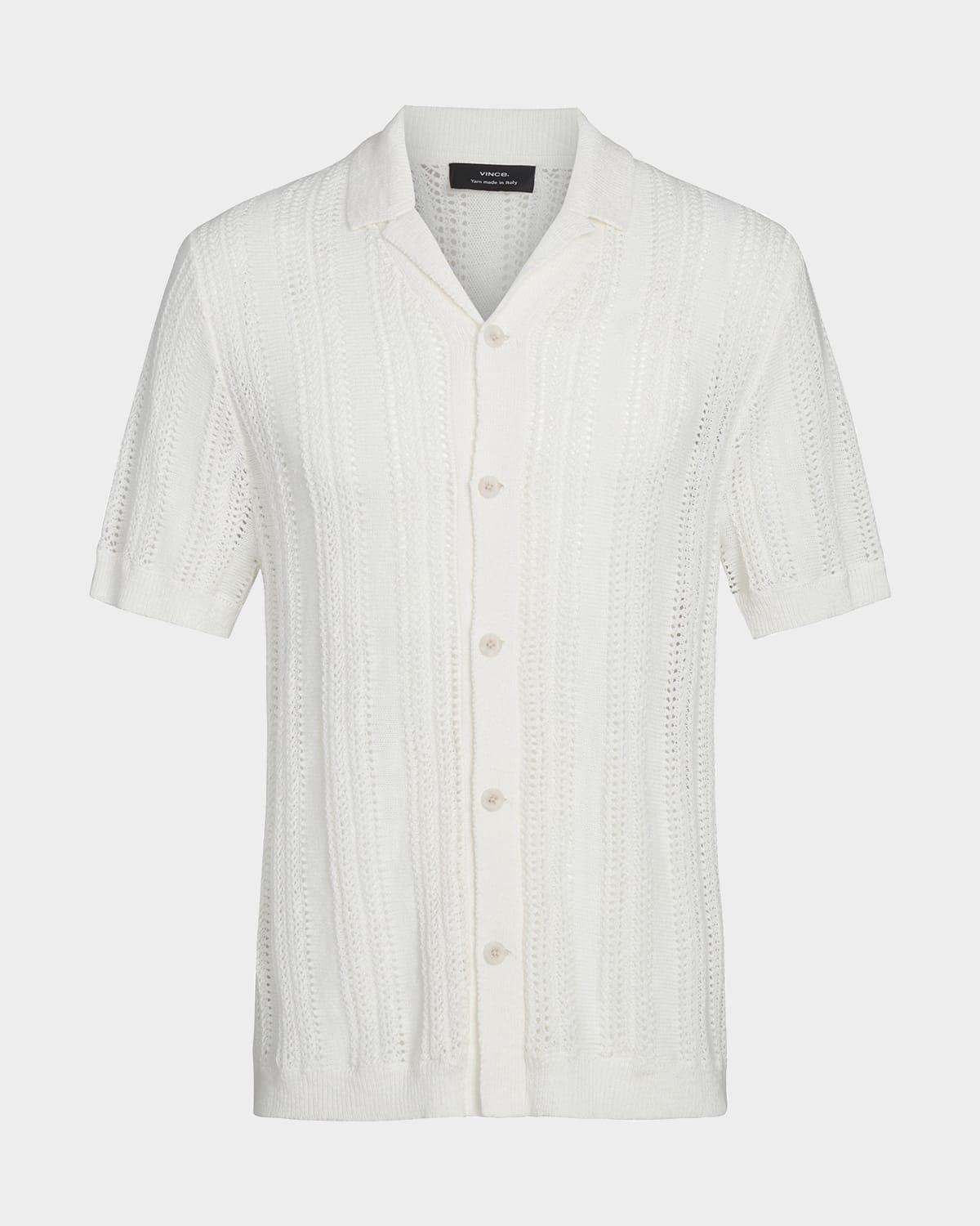 Men's Crochet Cabana Shirt Product Image