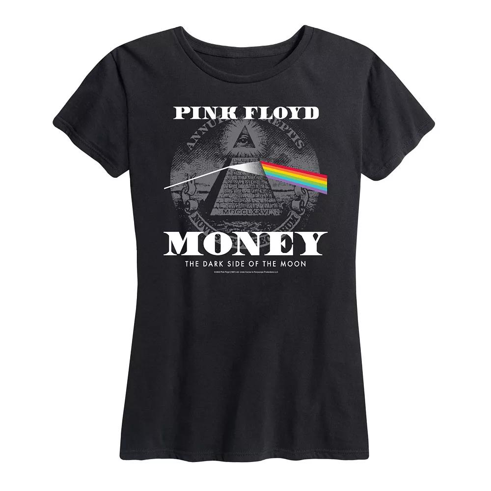 Women's Pink Floyd Money Prism Graphic Tee, Girl's,  Product Image
