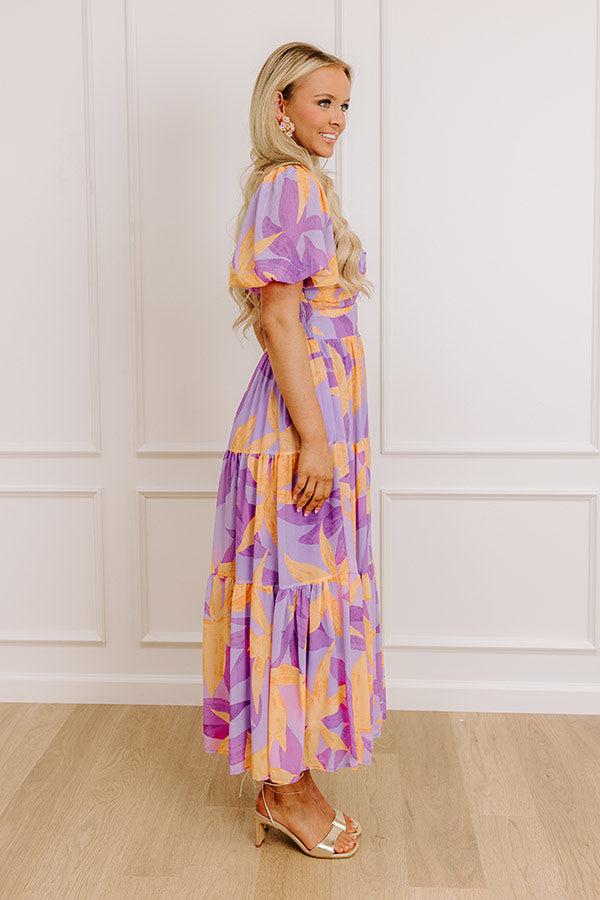 Wisteria Fields Midi Dress Product Image
