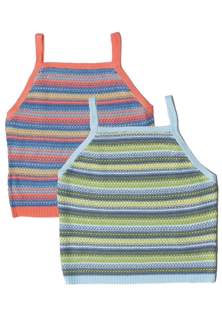 Stripe Knit Tank Product Image