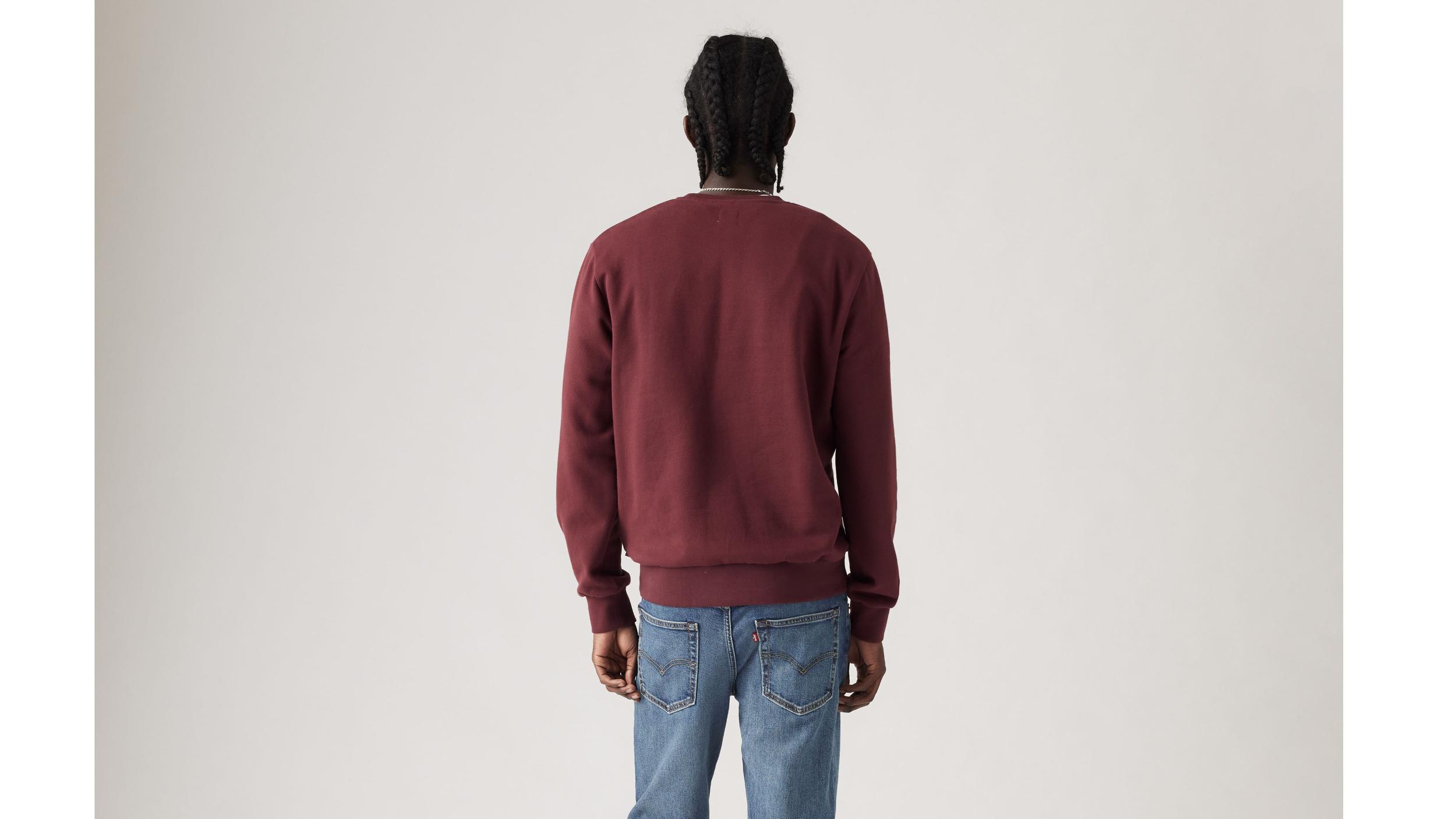 Standard Fit Graphic Crewneck Sweatshirt Product Image