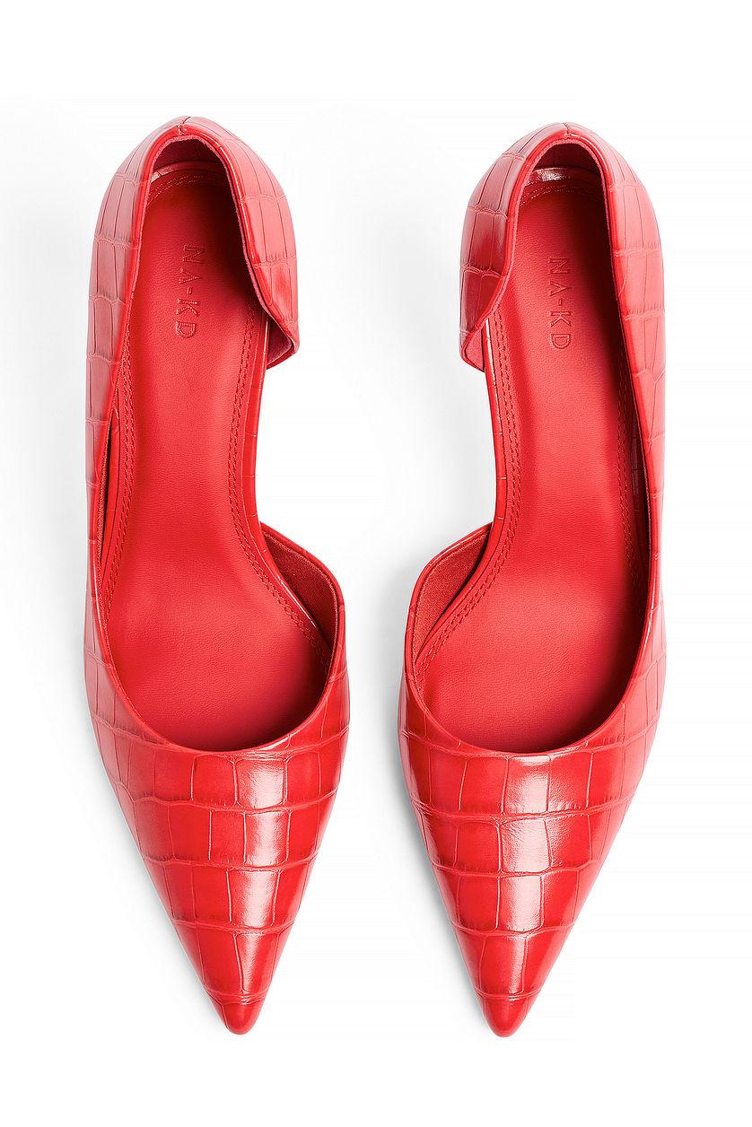 Cut Out Stiletto Pumps Product Image