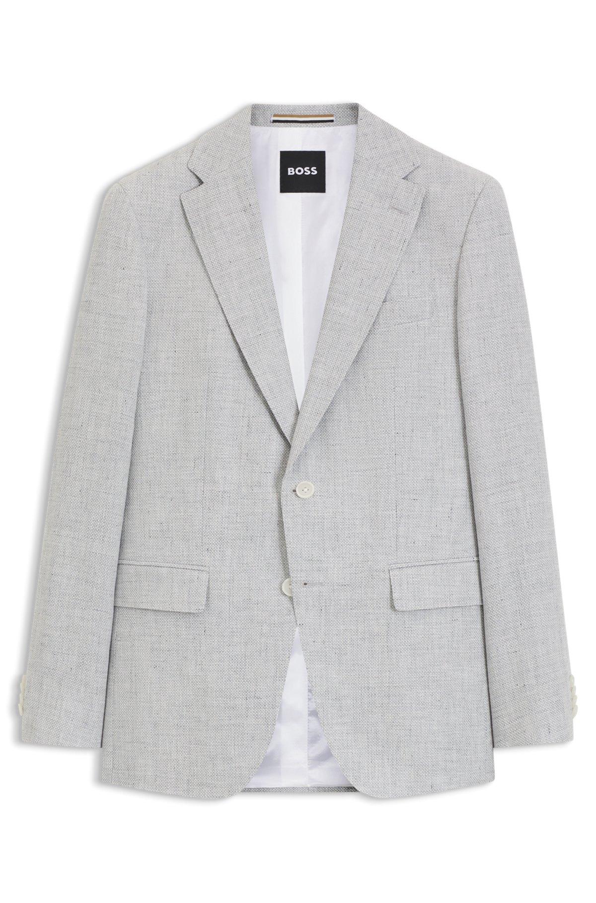Slim-fit jacket with puppytooth pattern Product Image
