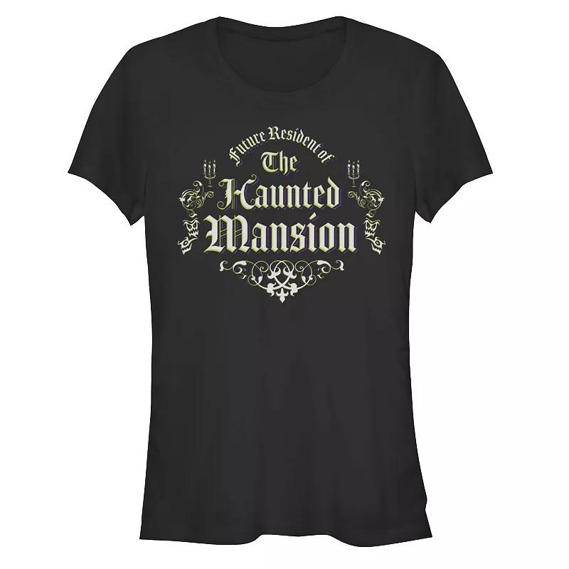 Disney's The Haunted Mansion Women's Skull Graveyard Tee, Girl's,  Product Image