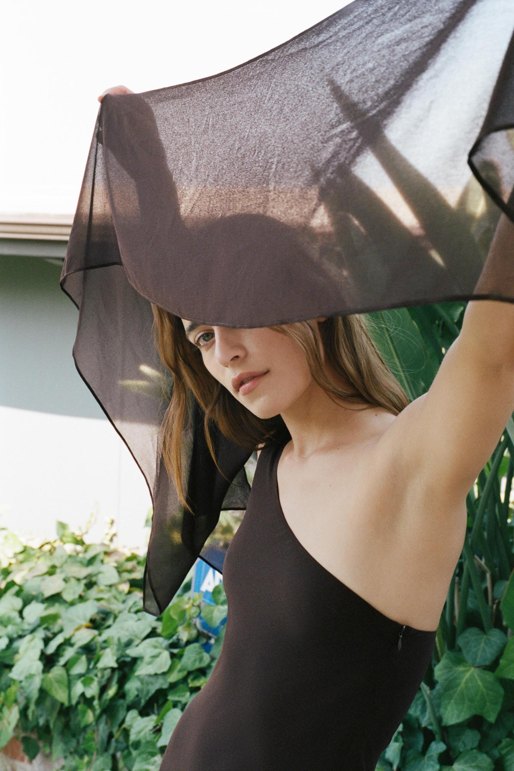 LIMITED EDITION ASYMMETRIC CAPE DRESS Product Image