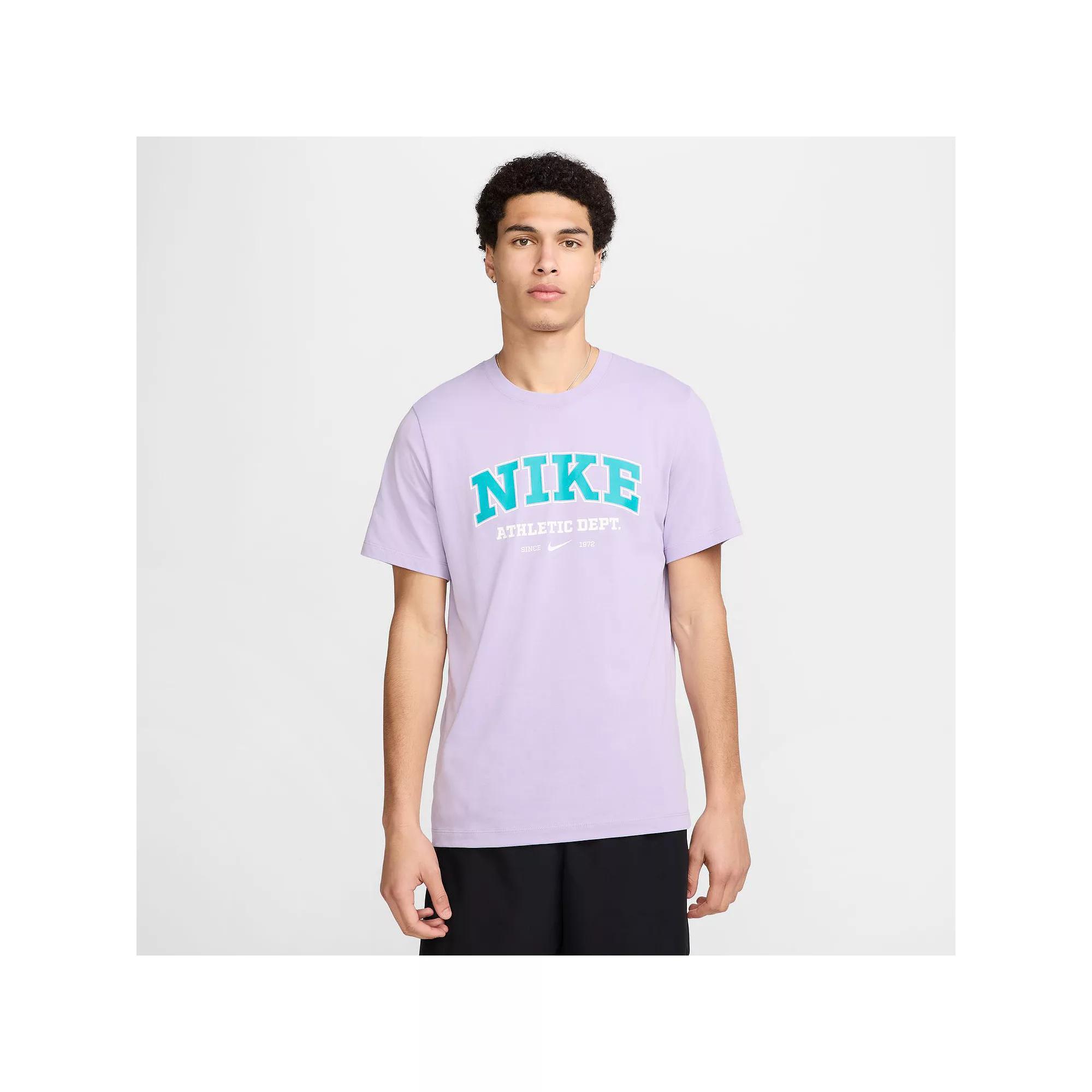 Men's Nike Dri-Fit Fitness Tee, Size: Medium, Hydrangeas Product Image