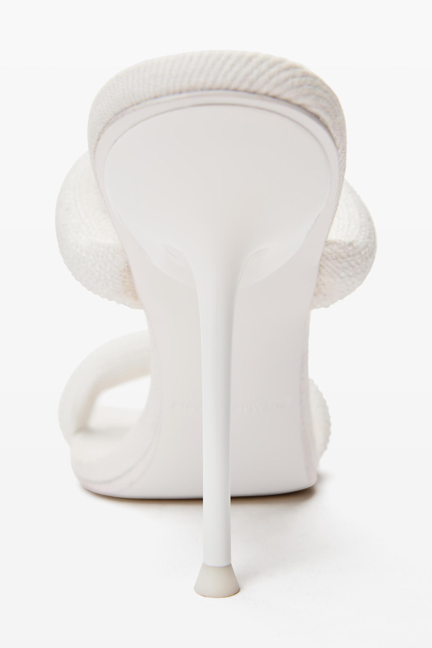 Julie 105mm Denim Crystal Hotfix Tubular Sandal Product Image