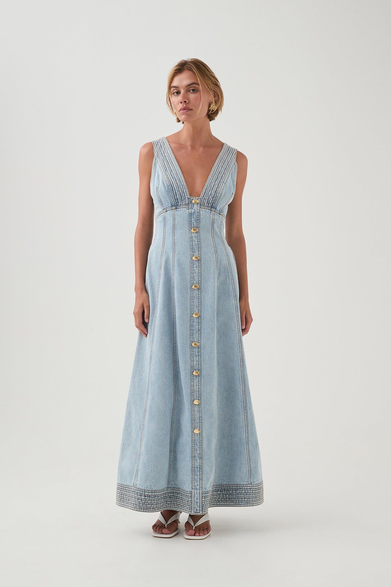 Coast Denim Midi Dress Product Image