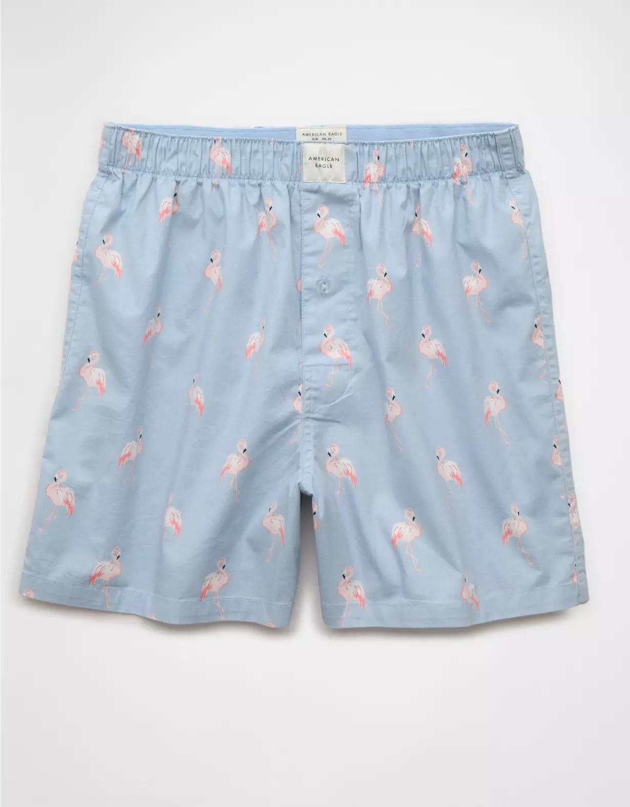 AEO Men's Flamingos Stretch Boxer Short Product Image