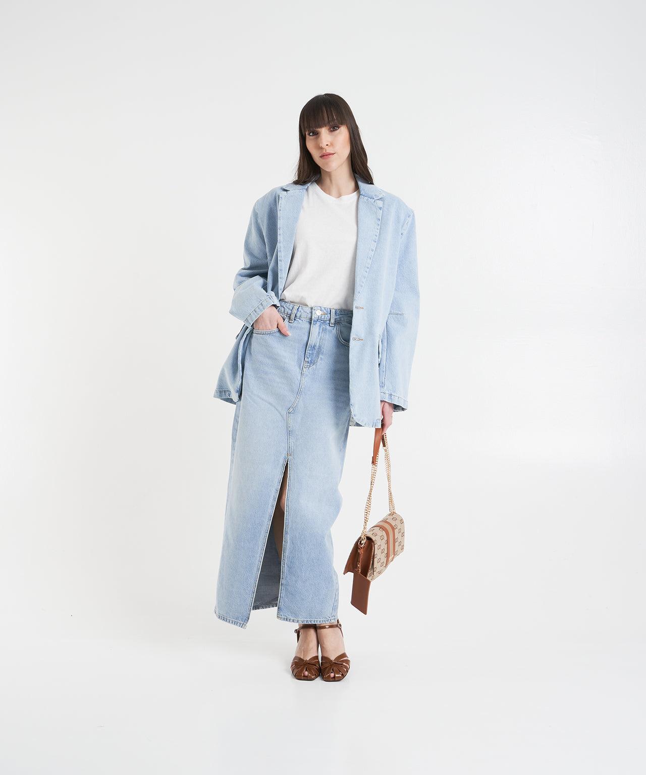 Jacquard shoulder bag with Logo Product Image