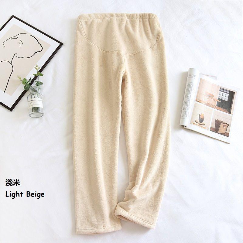 Maternity Fleece Pajama Pants Product Image