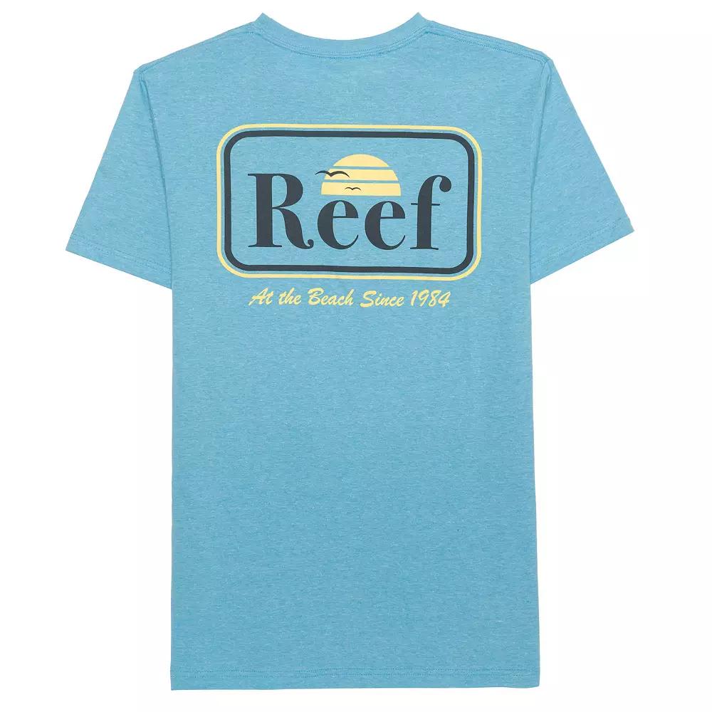 Men's REEF Graphic Tee, Size: XXL, Blue Product Image