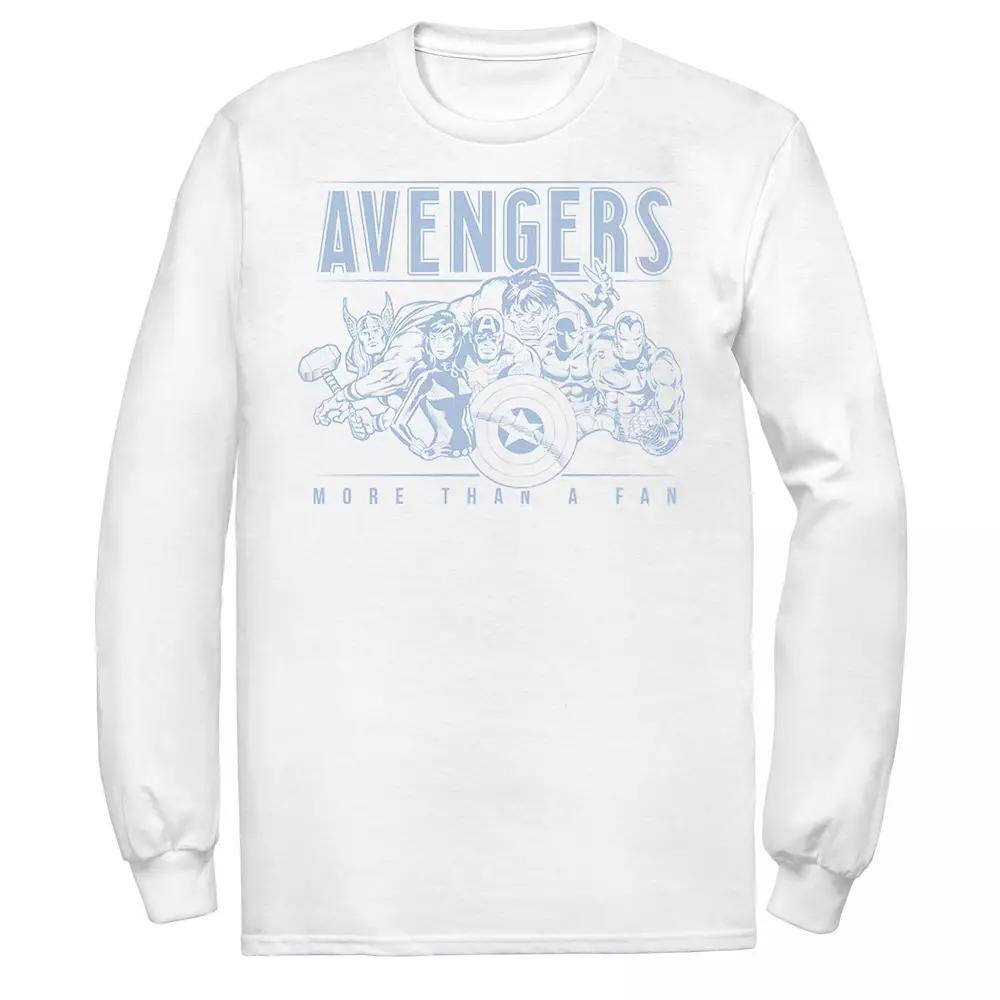 Men's Marvel Avengers "More Than A Fan" Graphic Tee,  Product Image