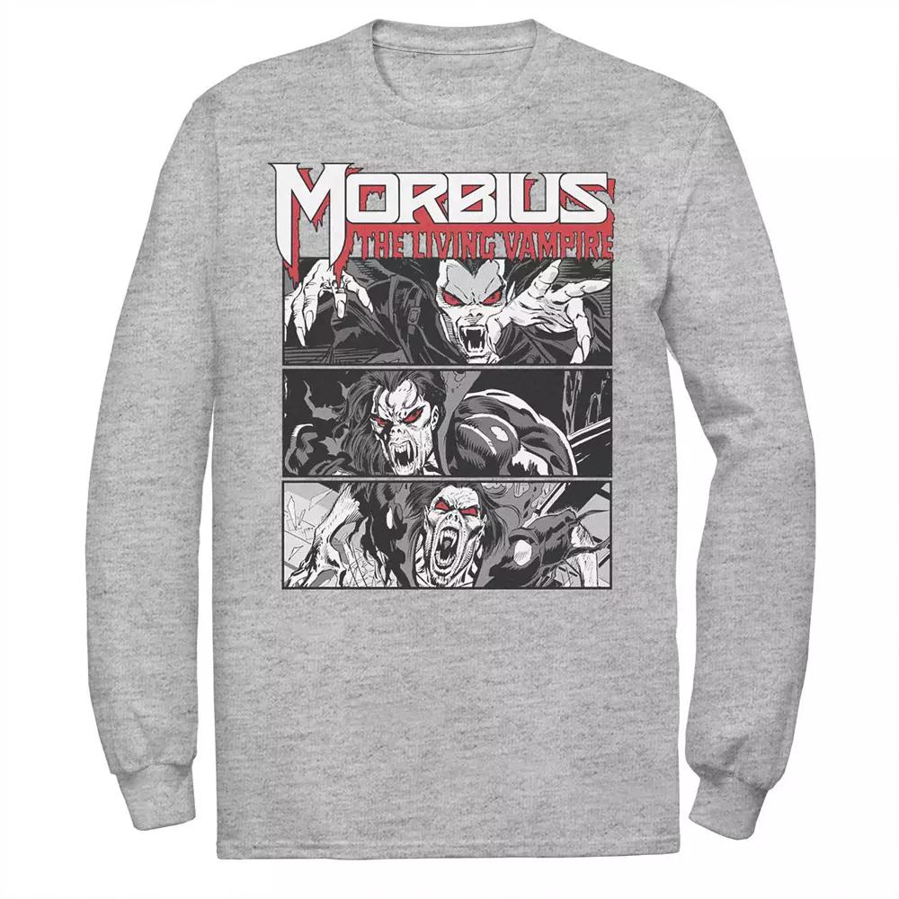 Men's Marvel Morbius The Living Vampire Comic Pane Tee,  Product Image