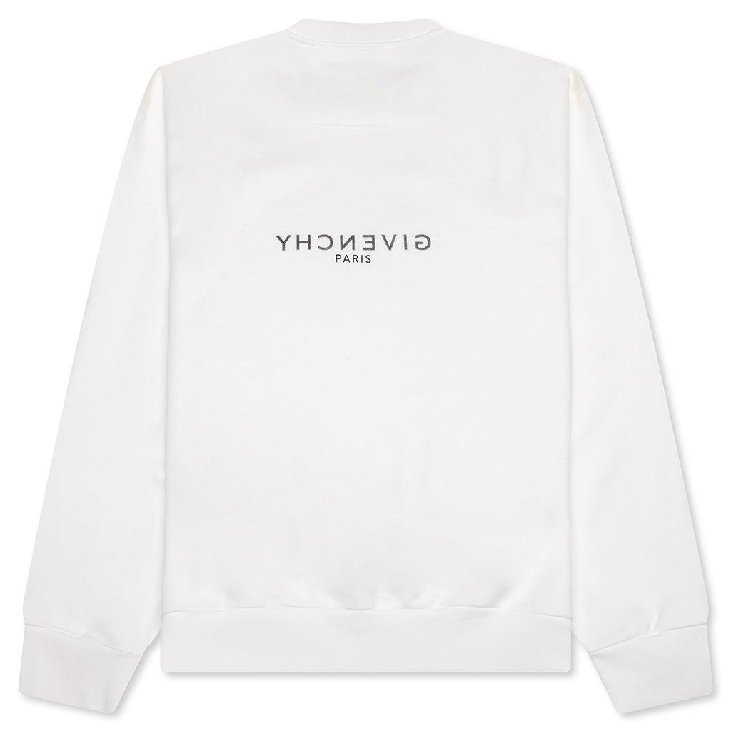 Fleece Reverse Sweatshirt - Off White Male Product Image