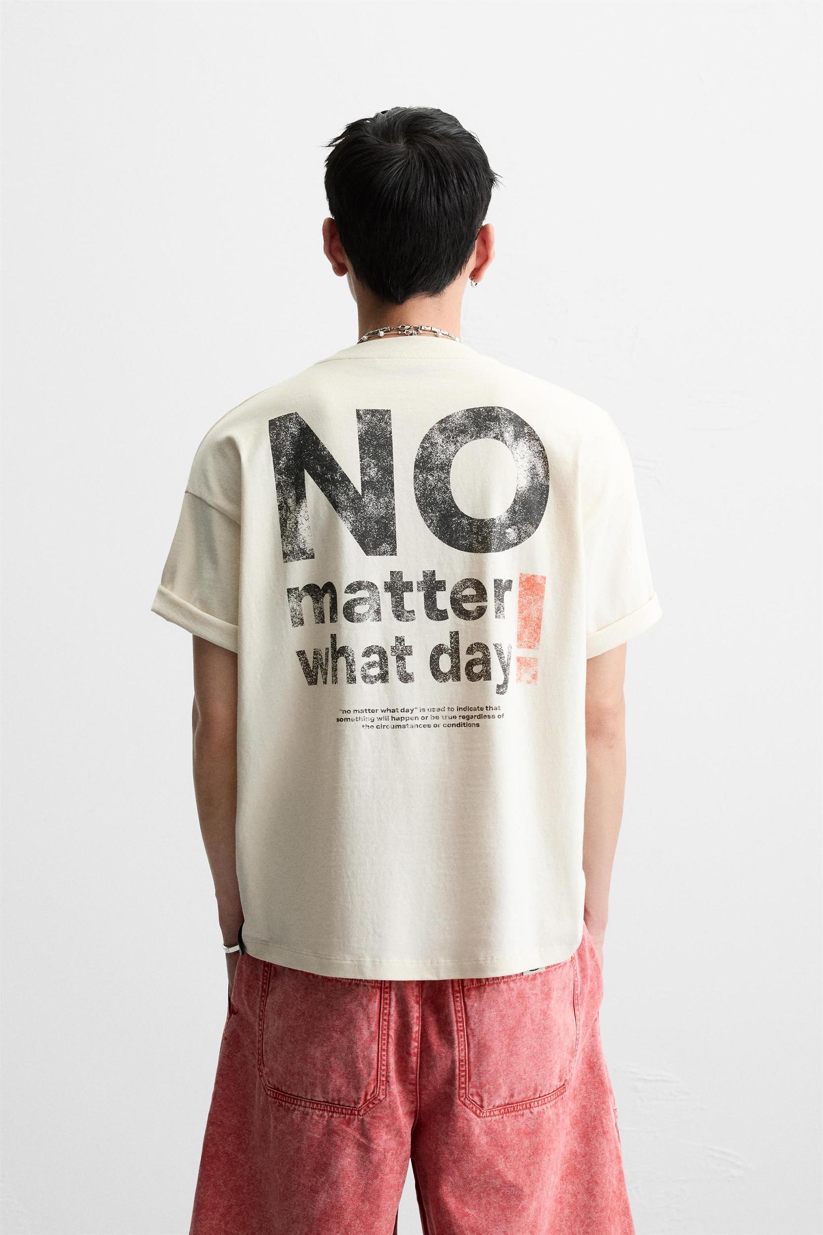 WASHED PRINTS T-SHIRT Product Image