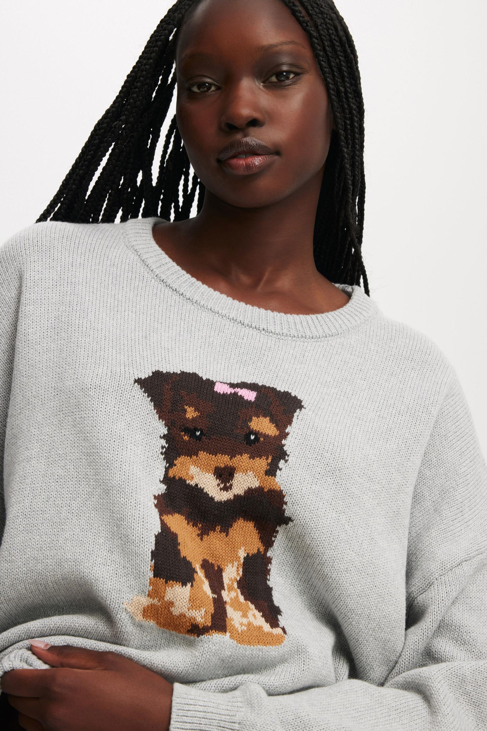 Cotton Crew Neck Pullover Product Image