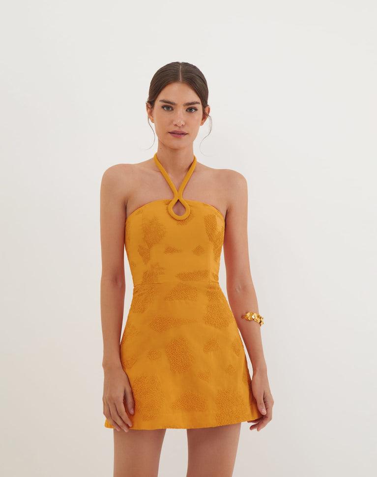 Jordana Short Dress - Sunset Product Image
