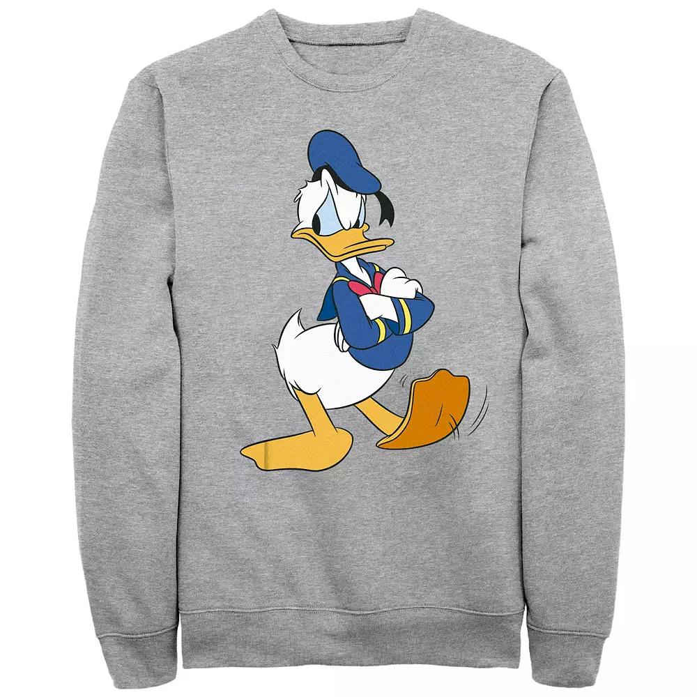 Disney's Donald Duck Men's Angry Tapping Foot Fleece Sweatshirt,  Product Image