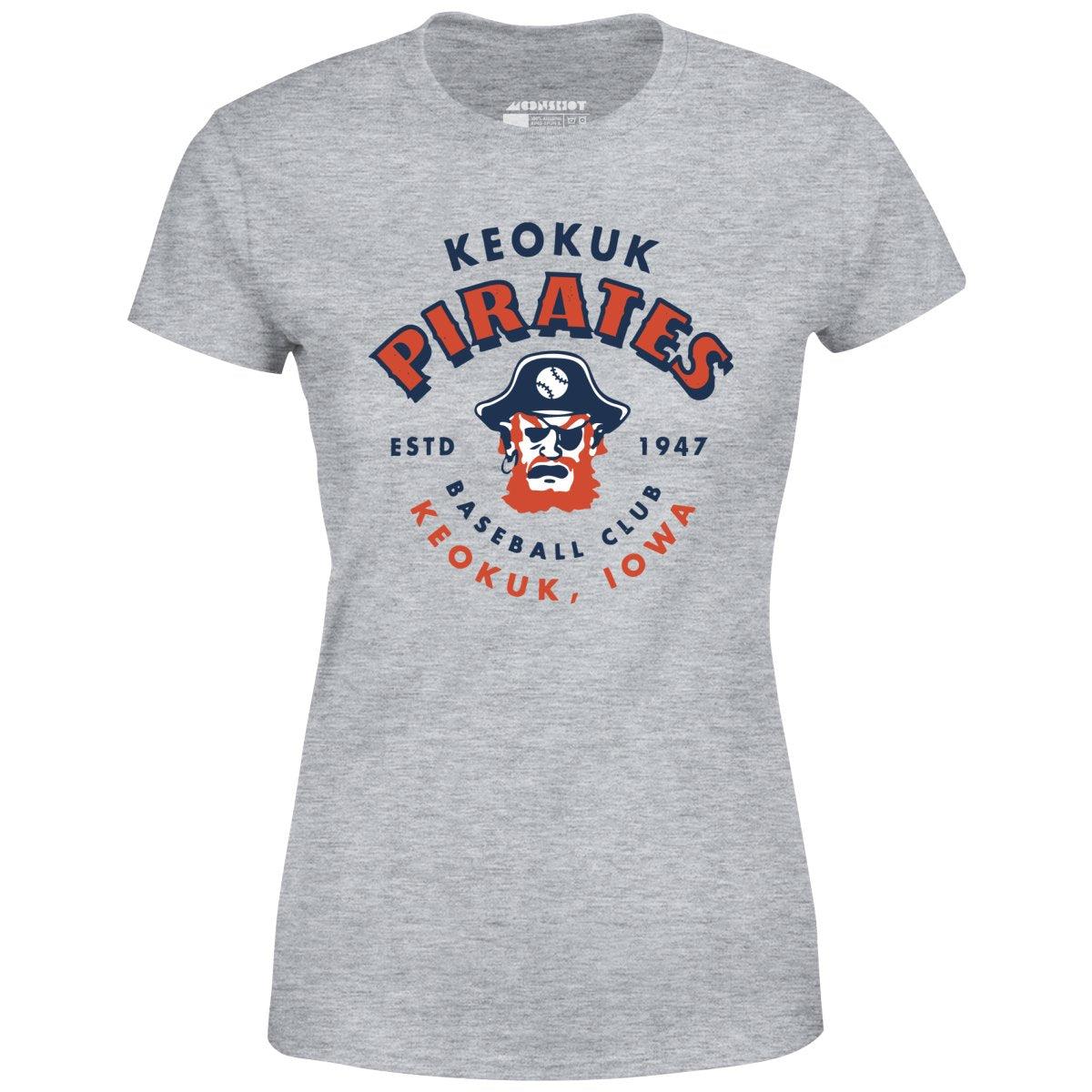 Keokuk Pirates - Iowa - Vintage Defunct Baseball Teams - Women's T-Shirt Female Product Image