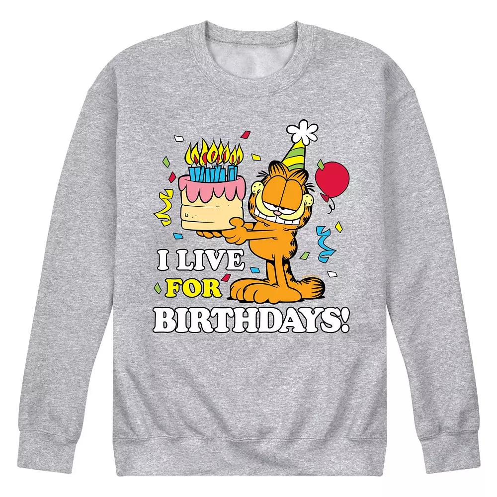 Men's Garfield Life For Birhdays Graphic Tee,  Product Image