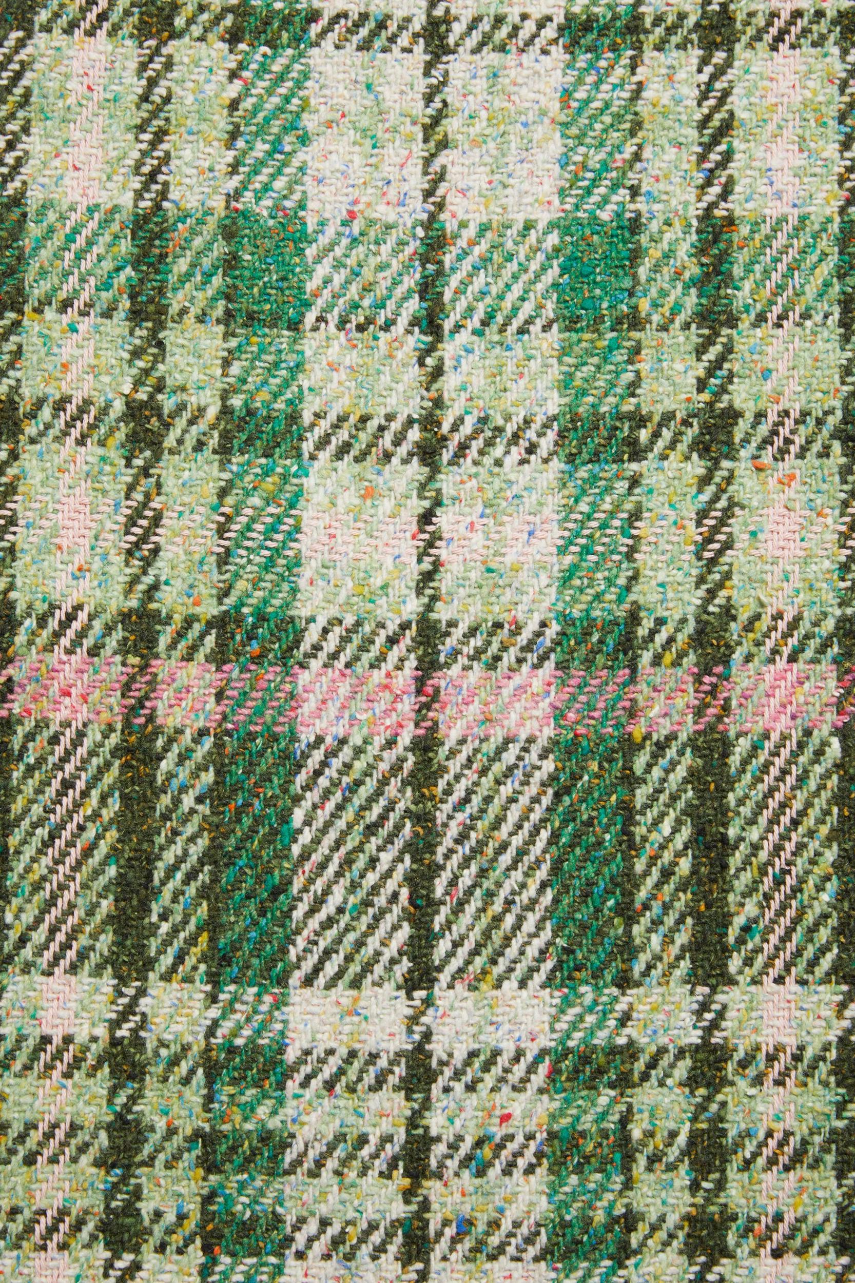 Plaid fringe scarf Product Image