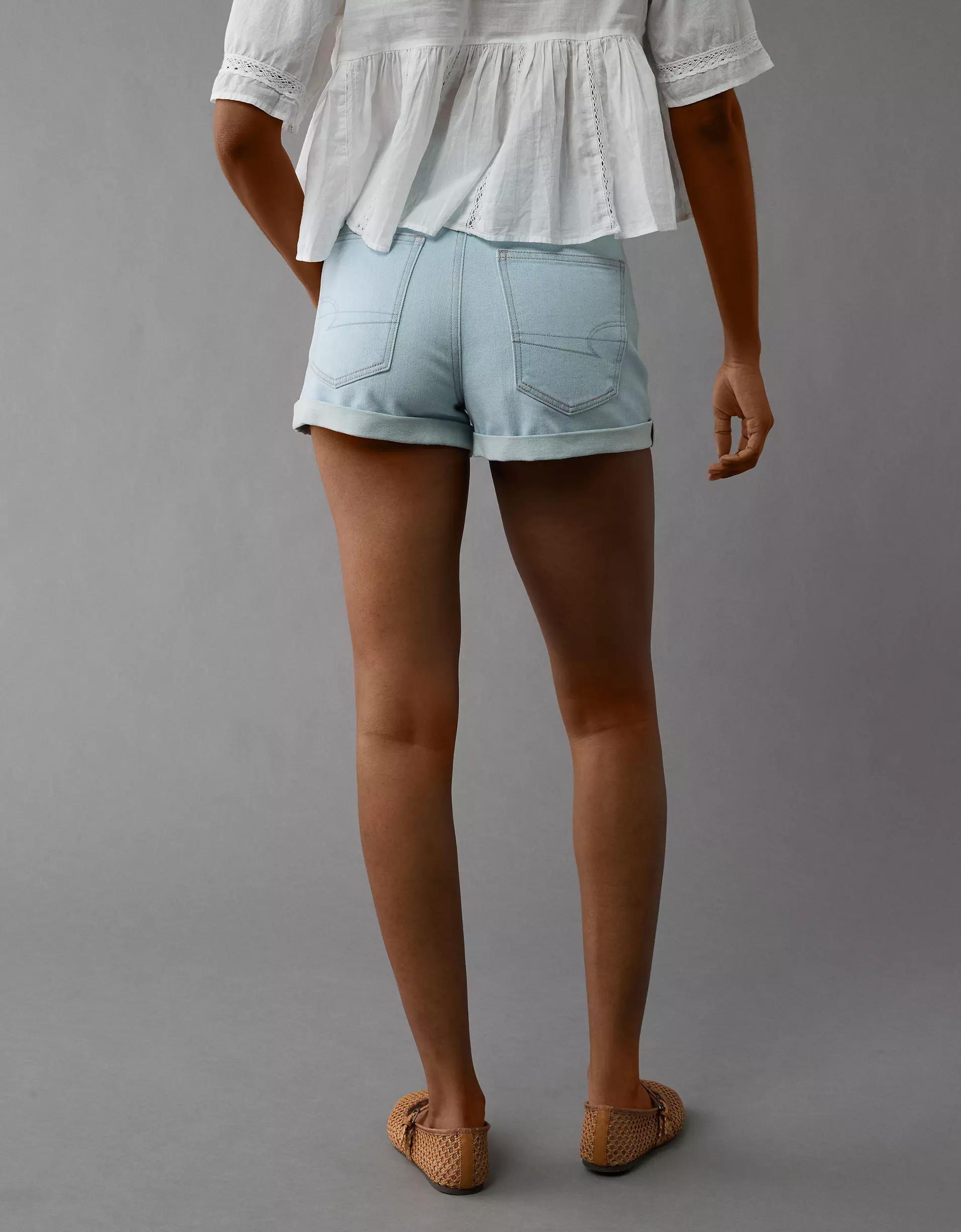 AE Stretch Denim Mom Short Product Image