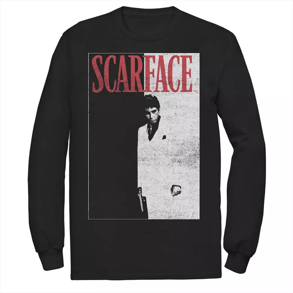 Men's Scarface Distressed Movie Poster Photo Tee,  Product Image
