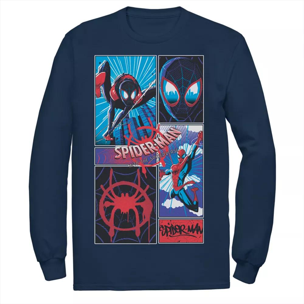 Men's Marvel Spider-Verse Comic Spiders Tee,  Product Image