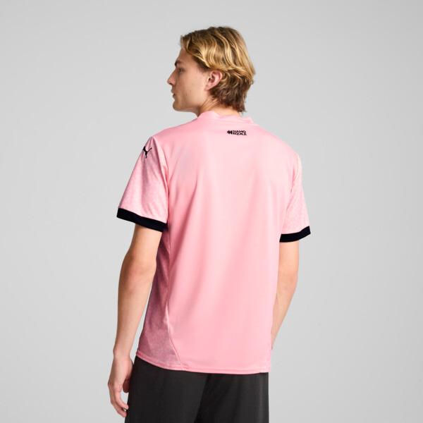 PUMA Palermo F.C. 24/25 Home Replica Men's Soccer Jersey in Team Light Pink/Black Product Image