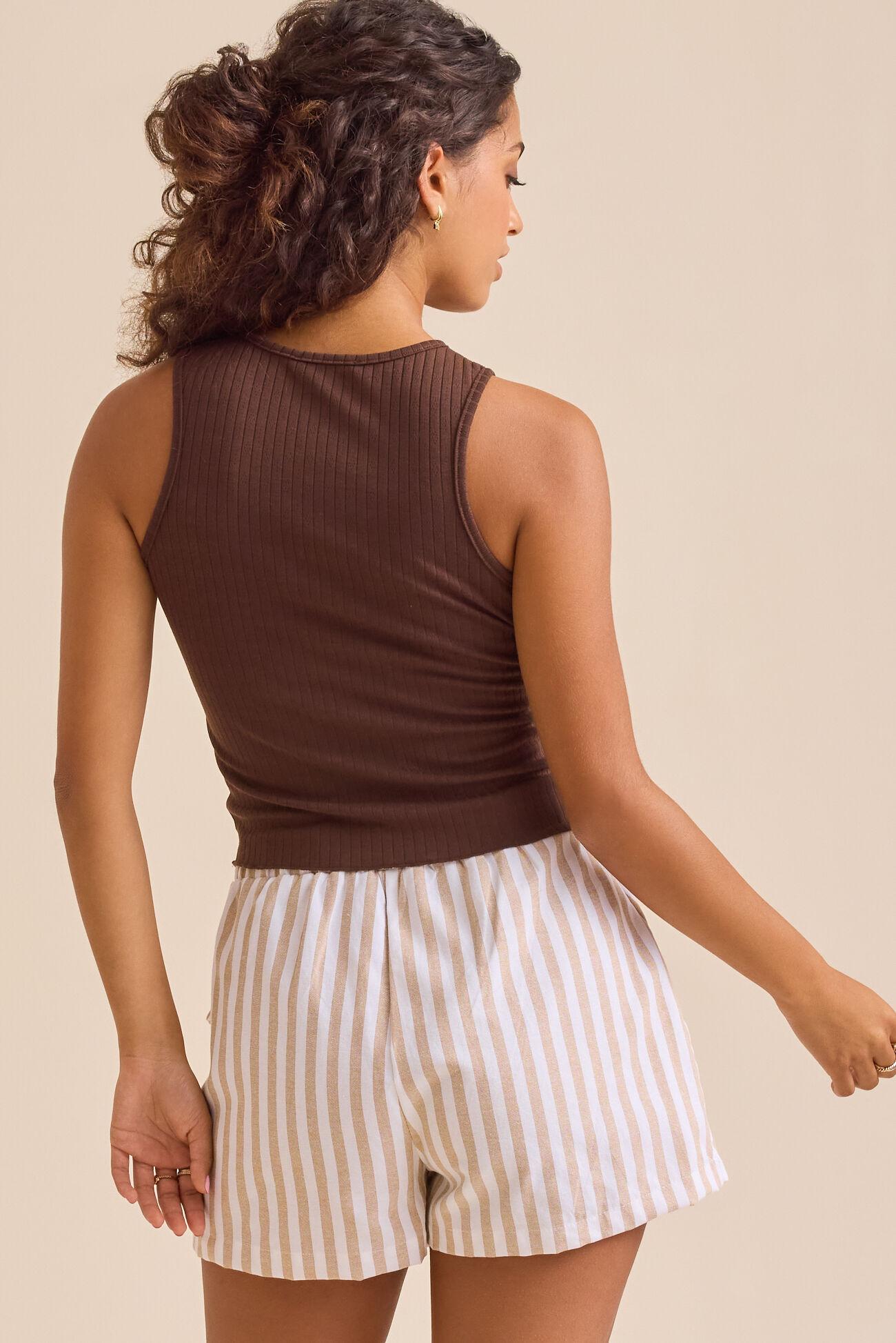 Good Fortune Ribbed Cropped Tank Product Image