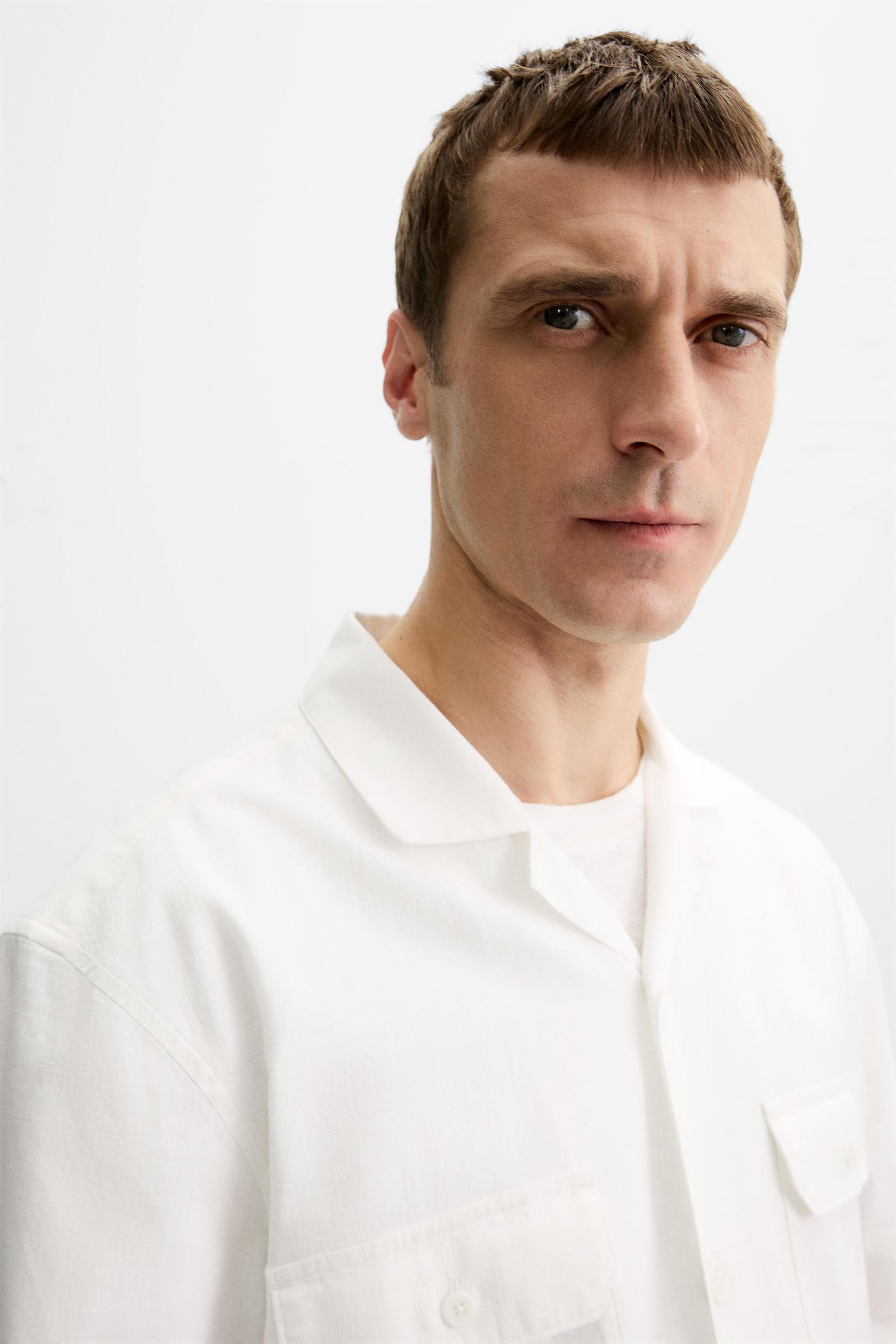 COTTON SHIRT WITH POCKETS Product Image