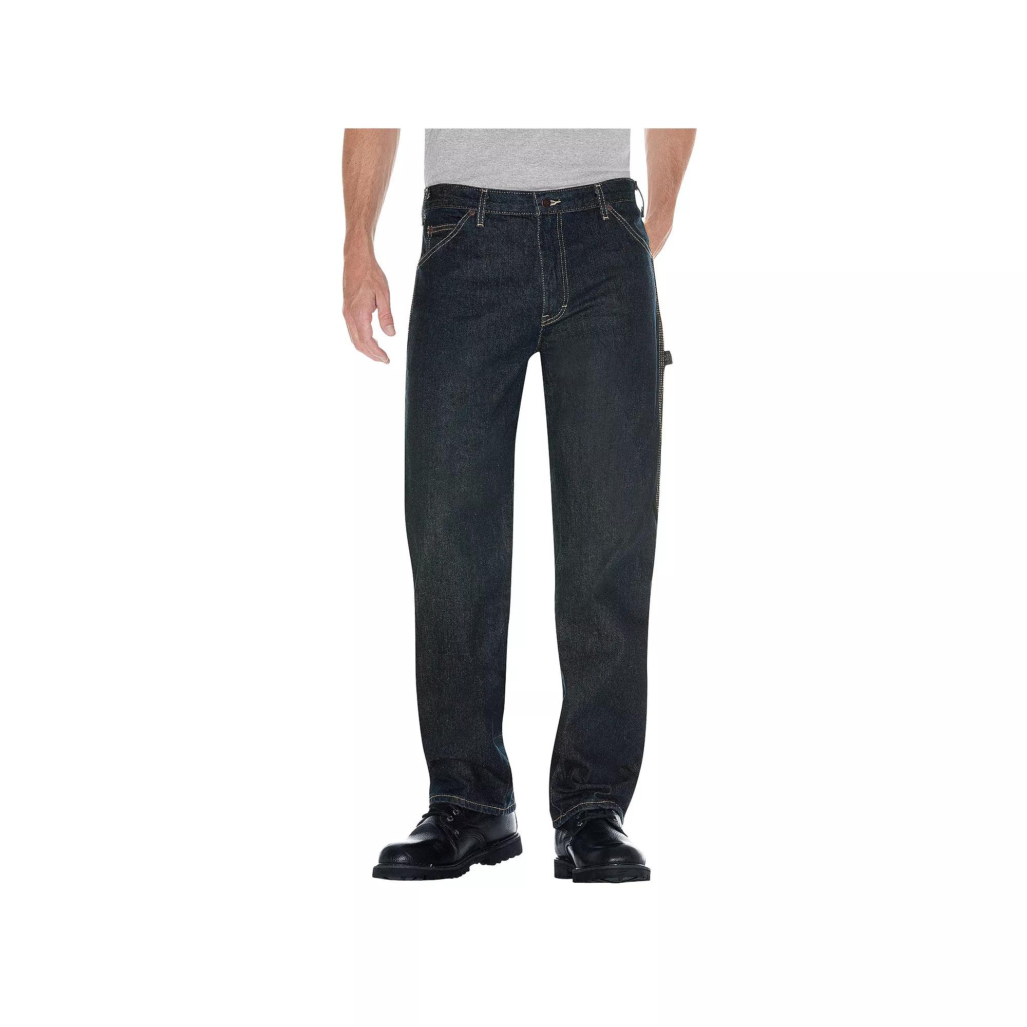 Men's Dickies Relaxed Fit Denim Carpenter Jeans,  Product Image