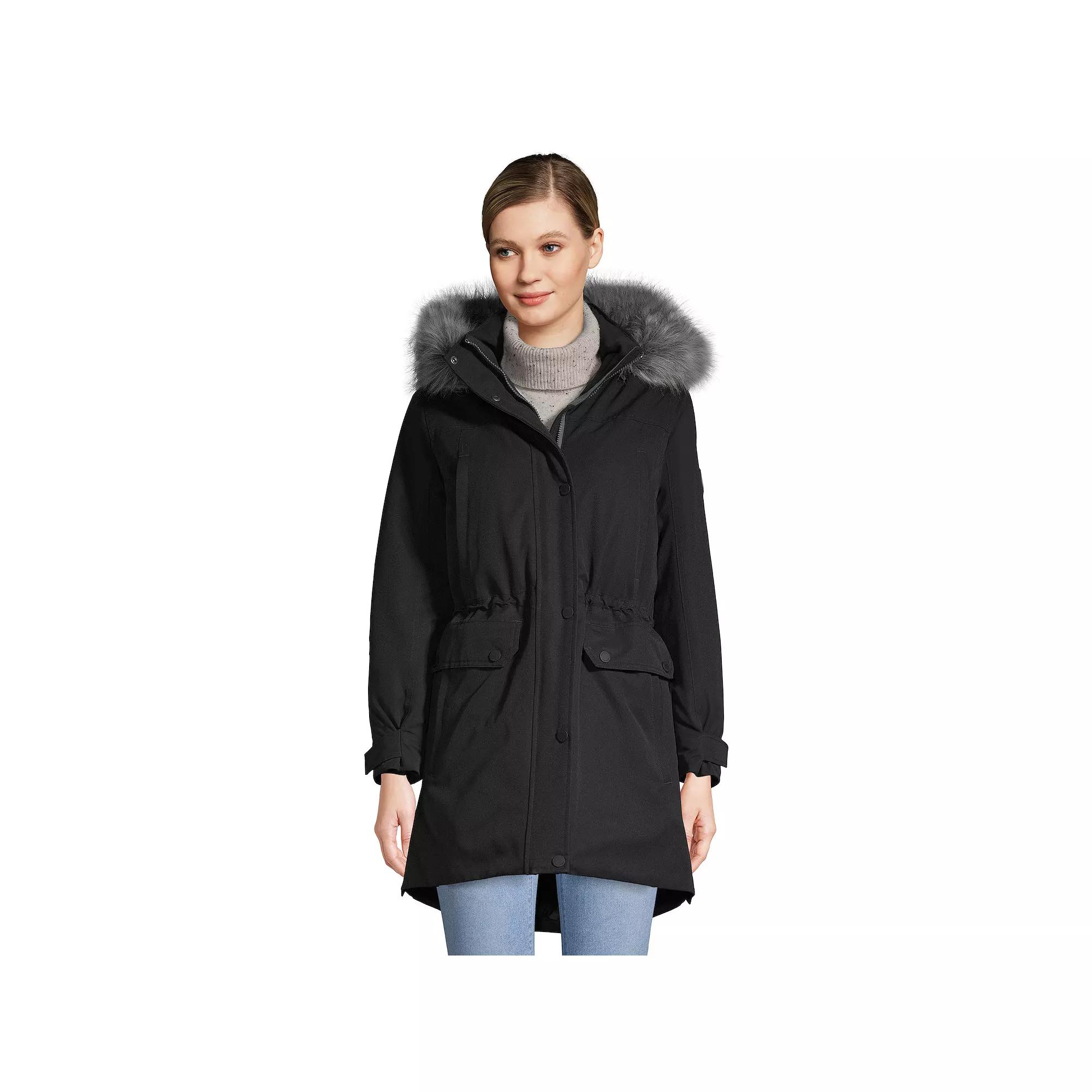 Petite Lands' End Expedition Down Waterproof Winter Parka, Women's,  Product Image