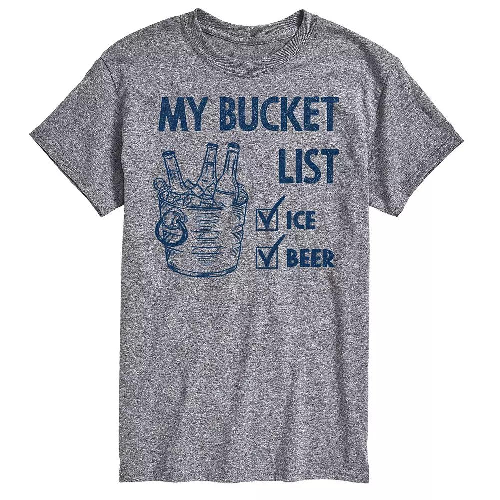 Men's Bucket List Tee,  Product Image