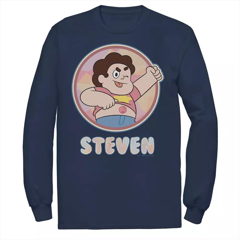 Men's Cartoon Network Steven Universe Belly Button Profile Shot Tee,  Product Image