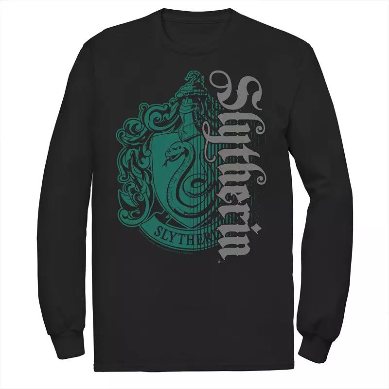 Men's Harry Potter Slytherin Dark Badge Logo Tee,  Product Image